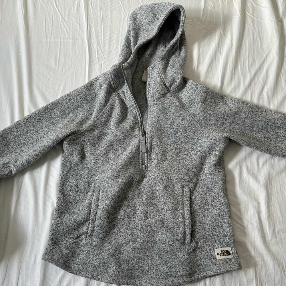 The North Face warm pullover jacket